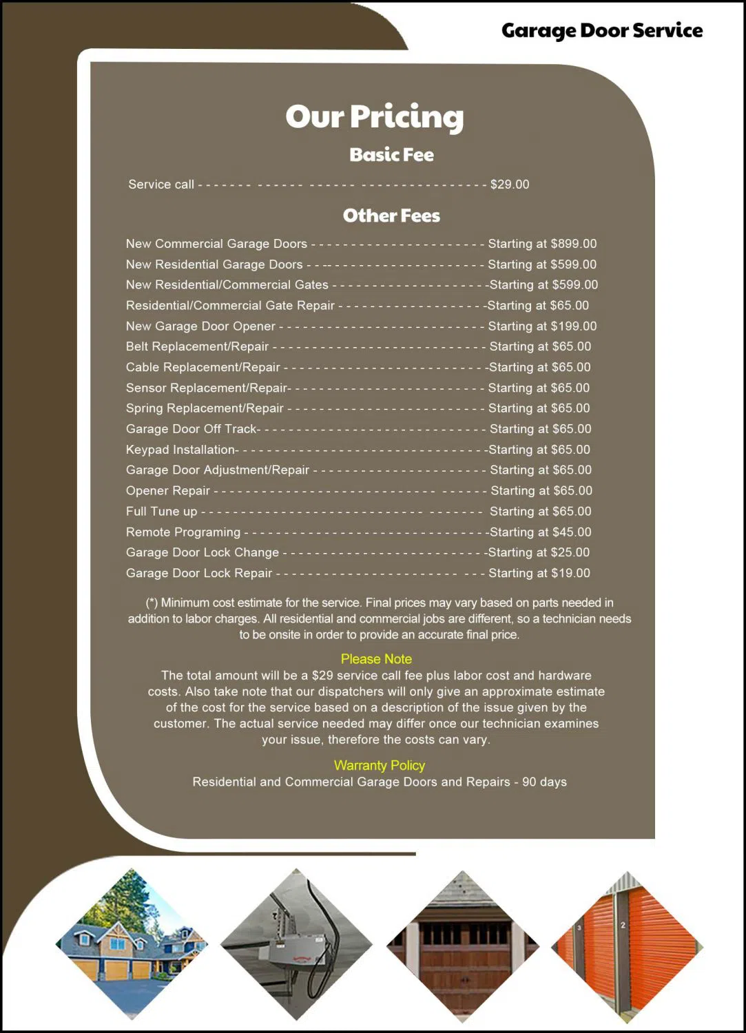 State Garage Doors Seattle, WA 206-743-9133